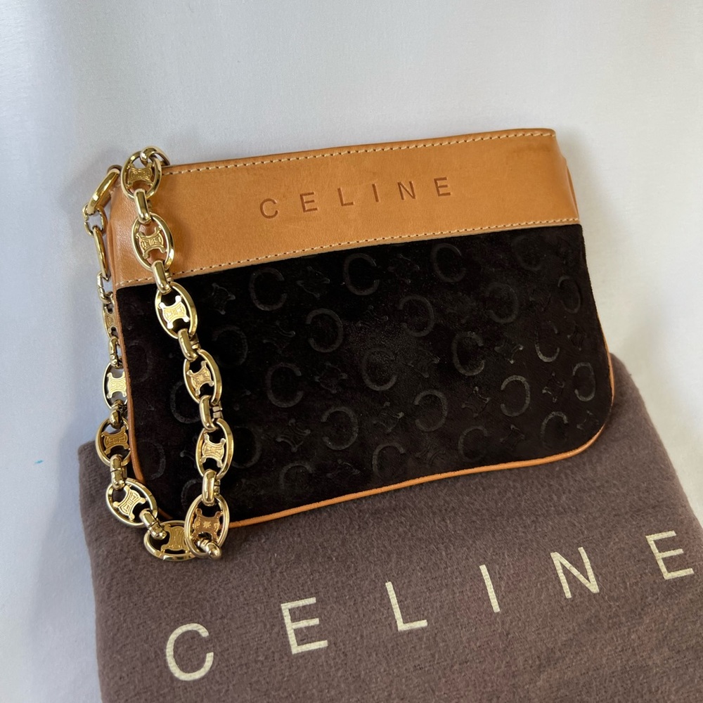 ✨SOLD✨ Celine Triomphe Chain Wrislet Mini Bag